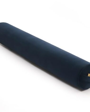Ailuteie Long Round Body Pillow for Adults – Bolster Pillow for Bed, Cervical Roll Pillow, Firm Support for Sleeping,39 x 7.87 Inches,Teal Blue