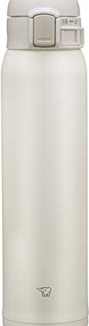 Zojirushi SMSR60EWA Stainless Mug, 20-Ounce, White