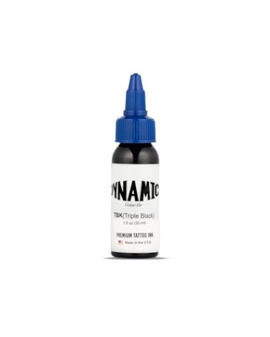Dynamic Color Co Triple Black Ink Bottle 1oz