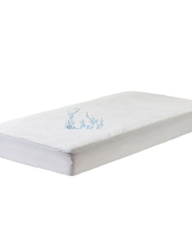 Waterproof RV Bunk Mattress Protector for 30 x 75 Narrow Twin Bed or Camper Mattress Soft Quiet Bamboo Viscose Terry Fitted Cot Size Matress Cover