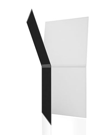 V-FLAT WORLD Foldable V-Flat 2.0 (Improved Design) Light Reflector for Photography - 10-in-1 Portable Photography Reflector, Multi-Use Light Diffuser Panels - Includes Carrying Bag