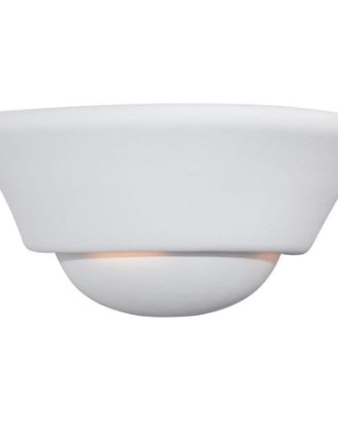 Designers Fountain 6031-WH Wall Sconce, 6 in , White