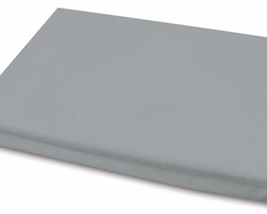 InteVision 400 Thread Count, 100% Egyptian Cotton Bed Wedge Pillowcase; Replacement Cover Designed to Fit The 12" (Height) Version of The InteVision Foam Wedge Bed Pillow (25" x 24" x 12") (Gray)