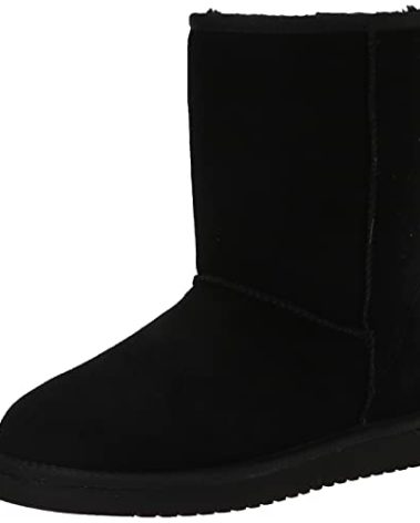 Koolaburra by UGG Men's Burra Short Boot, Black, Size 11