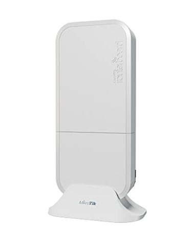 Mikro Tik wAP ac RBwAPG-5HacD2HnD 2.4/5GHz Small Weatherproof Wireless Access Point 2X Gbit Ports, white