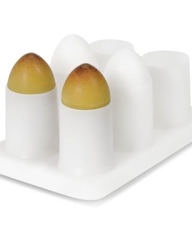 Hoxycom Suppository Molds Kit - Made in France, 3 Sizes (1ml, 2ml, 3ml), Reusable Suppositories Mold - 4 Trays