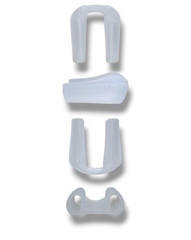 NANOVITA Nostril Retainer, Nostril Shaping After Surgery, Nostril Retainer Rhinoplasty, Nose Shaper Device Made of 100% Medical Silicone, Nose pad for Surgery, Nostril Support Device (6)