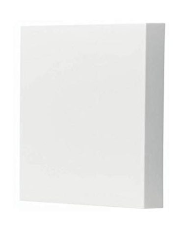 Broan-NuTone LA39WH Doorbell Kit, Decorative Wired Two-Note Door Chime for Home, 2.13" x 7.5" x 10.5", White
