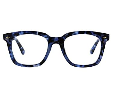 Peepers by PeeperSpecs Oprah's Favorite Women's Limelight Blue Light Blocking Reading Glasses - Navy Tortoise +2.00