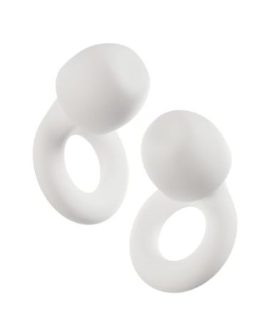 Loop Quiet 2 Ear Plugs Ultra-Comfy Reusable Noise-Reducing Earplugs for Sleep, Deep Focus, Travel, Sensitivity | Flexible Hearing Protection | Customizable Fit | 24dB (SNR) Noise Reduction