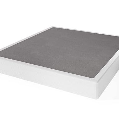 RLDVAY Cal-King Box-Spring, 5 inch Low Profile California-King Box-Spring-Only, Heavy Duty Metal Cali King Box Spring with Fabric Cover, Easy Assembly, Non Slip, Noise Free