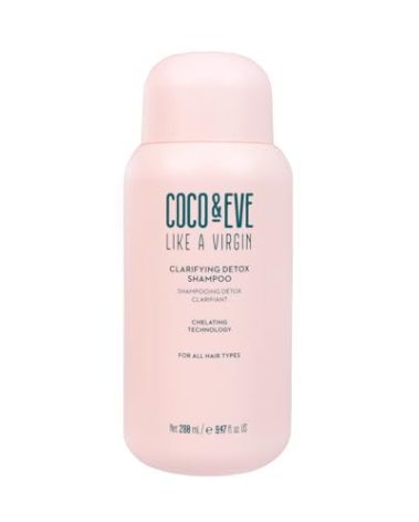 Coco and Eve Clarifying Detox Shampoo. Remove Hard Water & Product Build Up. With Hibiscus Cider Vinegar to Detox Scalp. Color Safe & Non-Stripping. (280 ml)