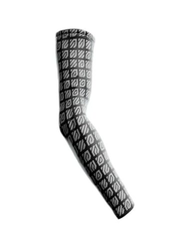 Wallhack Gaming Repeat Arm Sleeve | Gaming Setup Accessories Protective Sleeves for Arms | Compression Gamer Sleeves to Cover Arms | Black | Small - Medium