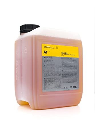 KOCHCHEMIE - Active Foam - Phosphate and NTA Free, Paintwork Protective, Unique Foam Formulation, Long Lasting Sandalwood Aroma (5 Liters)
