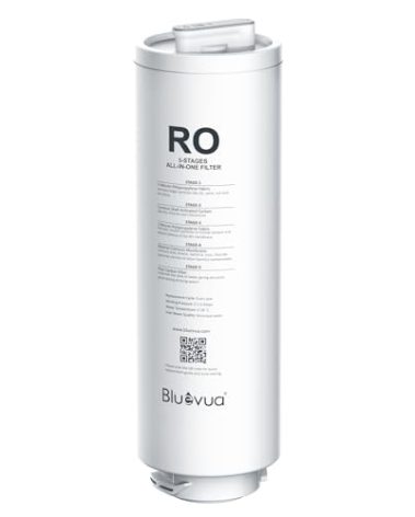 Bluevua Reverse Osmosis System Countertop RO100ROPOT-Lite Replacement Filter