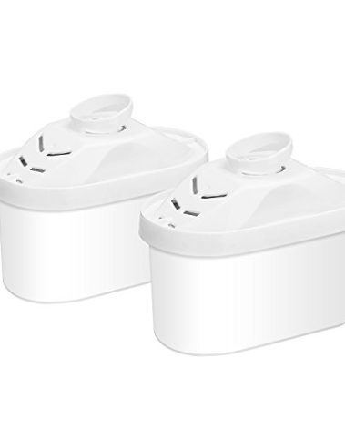 Hskyhan Alkaline Water Filter - Replacement Pitcher Water Filters, Cartridge Improve PH, 7 Stage Filteration System To Purify, 2 Pack