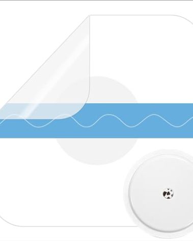 Waterproof Sticker for Freestyle Libre 2/3 Sensor Covers-100 PCS Waterproof for Freestyle Libre3/2 CGM Patches Adhesive (for Libre 2/3 (9cm), 100 Pcs)