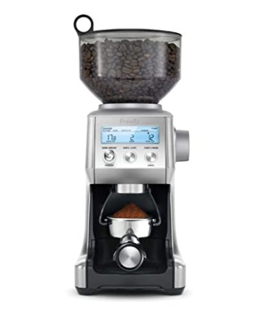 Breville BCG820BSS Smart Grinder Pro, 18 oz Coffee Bean Capacity, Brushed Stainless Steel