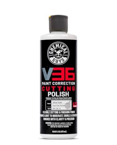 Chemical Guys GAP_V36_16 V36 Optical Grade Cutting Polish (16 oz) , White
