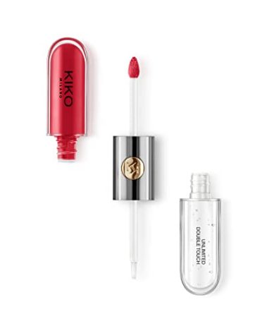 KIKO Milano Unlimited Double Touch 109 | Liquid Lipstick With A Bright Finish In A Two-step Application.Lasts Up To 12 Hours*. No-transfer base Colour.