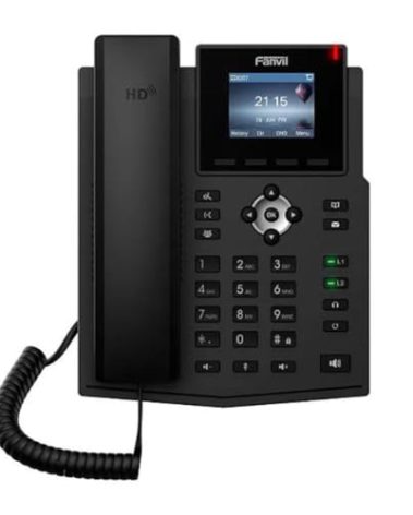 Fanvil X3SP 2 Lines Entry Level Color Display Phone with HD, POE
