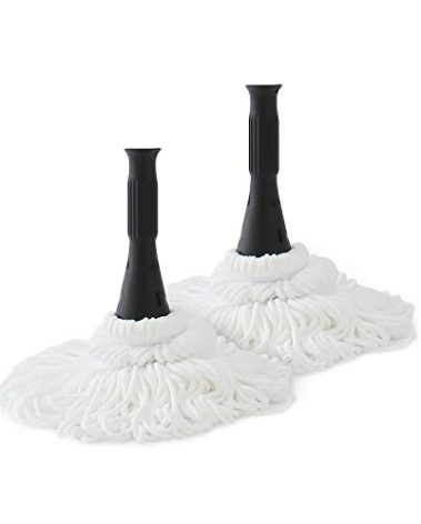 Eyliden Mop Model No.: FZ-02-2020/FZ-02-2019 Replacement Head, 2pcs Microfiber Mop Pads for Eyliden Twist Mops, Floor Cleaning Mops Head(Not Include Handle), Suitable for Any Surfaces (2pack Heads)