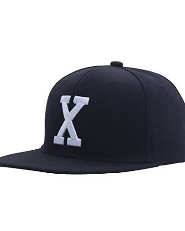 Hccfit X Hat 3D Embroidered X Logo Snapback Hat Black