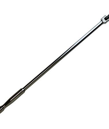 ABN Breaker Bar – 24in Handle, 1/2in Drive, Chrome-Vanadium Steel (CR-V) Flexi-Bar with Locking Flexible Head