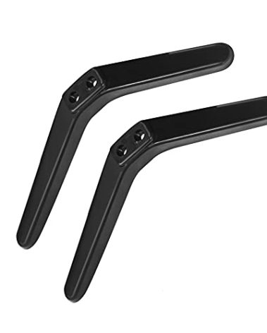 Universal TV Stand, TV Pedestal Feet, TV Stand Legs for 27 28 29 30 32 37 40 55in LCD LED OLED TCL/LG/KONKA Smart TV, Black