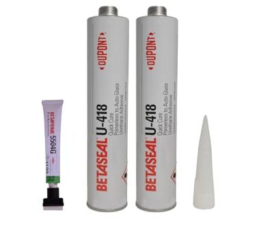 Betaseal U-418 Dow Auto Glass Primerless Urethane//Adhesive with Single Application Primer (2)