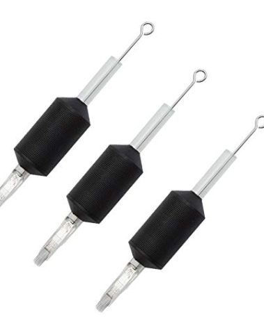 Needlehouse 1inch tattoo needles tube combo 1213RM 20pcs disposable tattoo needles tube grips Curved Magnum (13RM)