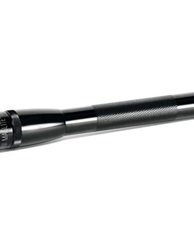Maglite Mini PRO LED 2-Cell AA Flashlight with Holster Black - SP2P01H