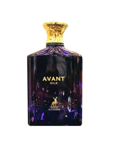 Maison Alhambra Avant Silk for Unisex Eau de Parfum Spray, 3.4 Ounce / 100 ml