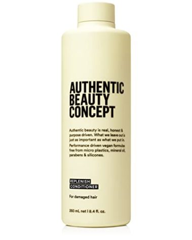 Authentic Beauty Concept Replenish Conditioner | Conditioner for Damaged Hair | Nourishes & Restores | Strengthens Hair Fiber | Vegan & Cruelty-free | Silicone-free | 8.4 fl. oz.