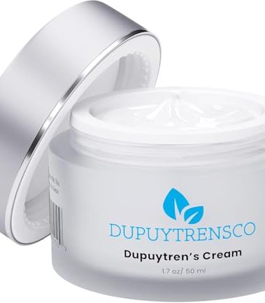 Dupuytrensco Cream - Fight Dupuytrens Contracture Naturally (Also Effective for Trigger Finger) with Powerful Combination of Arnica Montana, Tamanu & Sunflower Oil, Aloe & Vitamin E 1.7 Oz
