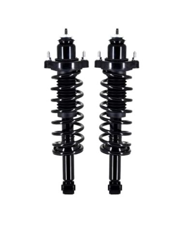 PM Auto Pair Rear Quick Complete Strut-Coil Spring For 2008-2017 Mitsubishi Lancer DE ES