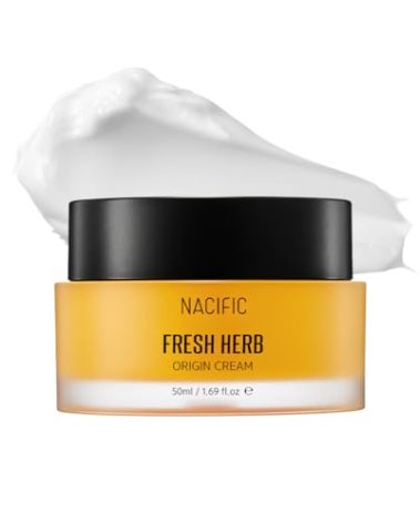 NACIFIC Fresh Herb Origin Facial Cream 1.69fl.oz 50ml Vitamin B, Vitamin Radiance Skin's moisture barrier Hydrating day and night Korean skincare for All skin types