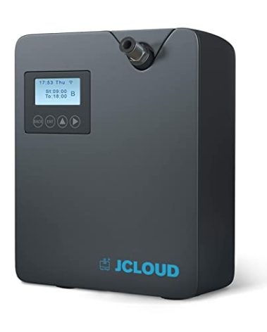 JCLOUD Smart Scent Air Machine with Cold Air Tech for Home, Professional Waterless Essential Oil Diffuser 300ML, HVAC Scent Diffuser for Essential Oils for Large Room, Office, Spa, Black