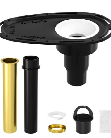 Freestanding Tub Drain Rough-In Kit, Free Standing Tub Drain Kits for Bathtub Installation with ABS Pipe & Brass Pipe, CUPC Certification