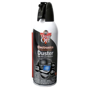Dust-Off Disposable Compressed Air Duster, 10 oz Can