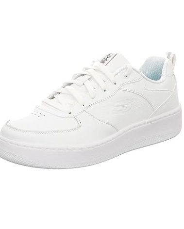 Skechers Women's Court Classics Sport Court 92 - Illustrious, White, 7.5 M