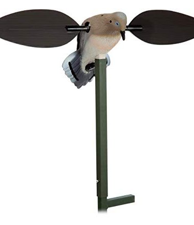 Mojo Outdoors Voodoo Dove Decoy - Motion Dove Decoy for Hunting, Multicolor