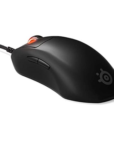 SteelSeries Esports FPS Gaming Mouse – Ultra Lightweight 69g – Prime Edition – 5 Programmable Buttons – 18K CPI TrueMove Pro Sensor – Magnetic Optical Switches – Customization - RGB Lighting – PC/Mac