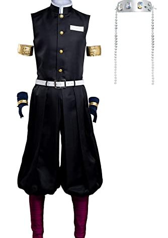 Gonriya Mens Costume Anime Cosplay Outfit Uniform for Adult