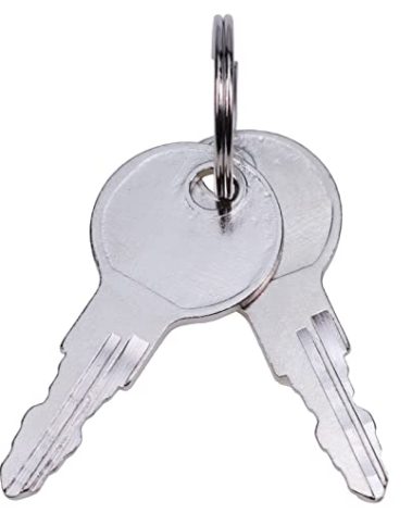 JZGRDN 2PCS Keys 0G66240KEY Compatible with Generac Lock 0G6624 0G66240