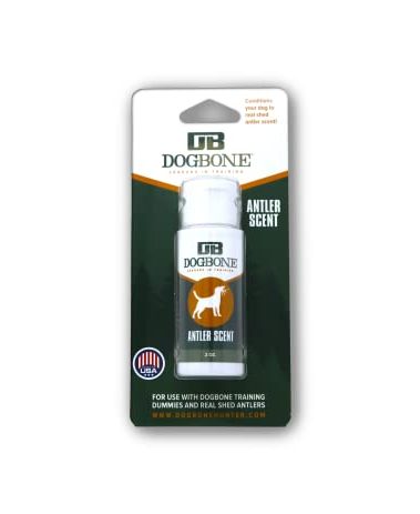 DogBone Antler Scent for Training Your Shed Hunting Dog | Dog Training Kit | Hunting Dog Accessories | Dog Training Tools | Dog Scent Training Kit | Scent Training for Dogs | Hunting Dog Toys