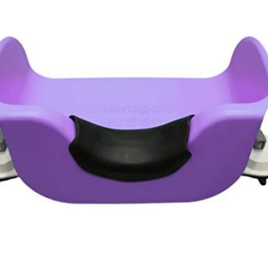Shampoo Buddy Portable Hair Wash Basin for Children, Toddlers, Kids, Teens | Portable Shampoo Bowl for use on Bathtub or Sink (Purple)