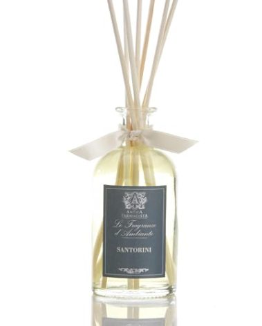 Antica Farmacista Home Ambiance Diffuser - Long-Lasting Reed Scent Diffuser - Luxury Room Freshener Gift - Santorini, 3.4 fl oz