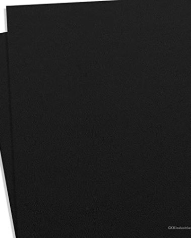 KYDEX Thermoform Sheet - (P1 Texture) - (.060 Thickness) - (8in x 8in) - (Black) - (2 Sheets) - DIY Holster Making, Airsoft Armor, Cosplay Uniforms, RC Models