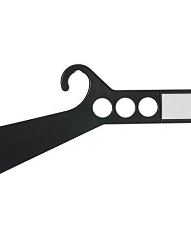 NAHANCO BRDSB Large Garment Rack Divider, Black (Pack of 25)